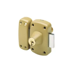 Verrou Cyclop à bouton cylindre ø23 x l. 45 mm, 3 clés Vachette