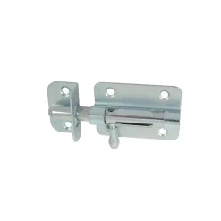 Verrou de box + gâche D10 Acier zingué Afbat
