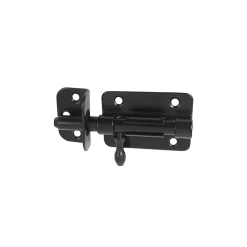 Verrou de box Afbat porte de cadenas noir ø12 mm