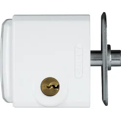 Verrou de fenêtre Abus blanc en saillie