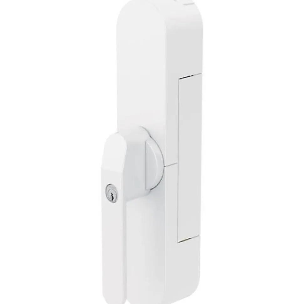 Verrou de sécurité porte de terrasse - ABUS - WINTECTO One FCA4100 W - Technologie SmartX™, capteur d'alarme 3D, contrôle v