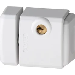 Verrou de Sécurité pour Fenêtre ABUS ABFS28409 Blanc - Installation Facile et Pratique