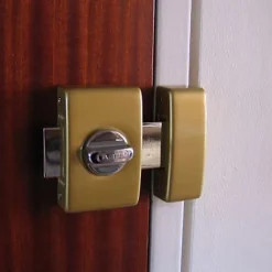 Verrou double cylindre clés réversibles Abus ø 23 mm / 45 mm