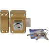 Verrou double entrée ø26 mm L. 45mm Bricard