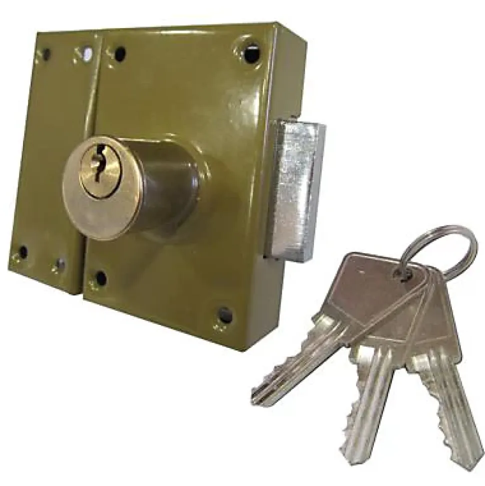 Verrou double entrée 11 x 8.2 x 9 mm
