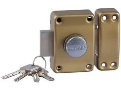 Verrou Médial bouton 45mm ø26mm Bricard