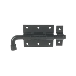 Verrou pistolet + gâche Ø10 noir Afbat