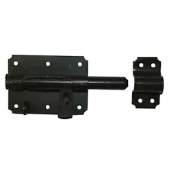 Verrou porte cadenas Afbat noir ø16 mm
