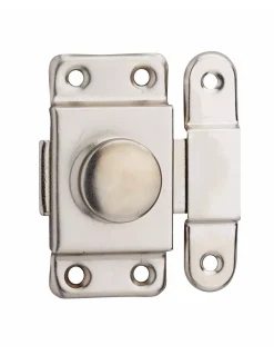 Verrou pour porte d'ameublement, 40mm, acier zingué - THIRARD