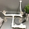 Vidage automatique CUIPD671-D pour évier 2 bacs inox - Siphon gain de place