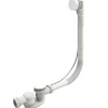 Vidage baignoire extra plat JACOB DELAFON câble long (1m) Blanc mat