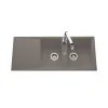Vidage manuel 2 bacs CUIPD129 - Siphon gain de place