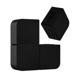 Vidéoprojecteur Android 13.0 FULL HD Design rétro pliable + Mini mur d'enceinte 20W bluetooth modulable 4-EN-1