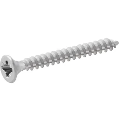 Vis à bois en acier inoxydable A2 pozidriv 4x40 mm - 200 pièces