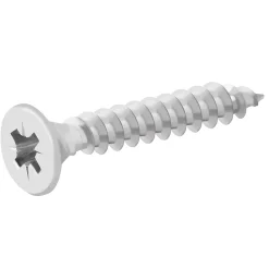 Vis à bois en acier inoxydable A2 pozidriv 3x20 mm - 200 pièces