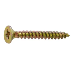 Vis à bois et agglo 5 x 30 mm tête fraisée POZIDRIV (boîte de 500)