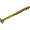 Vis à bois et agglo 6 x 130 mm tête fraisée POZIDRIV (boîte de 200)