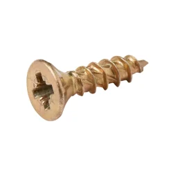 Vis à bois Turbodrive Premium pozidriv zinguée jaune 4x16 mm - 20 pièces