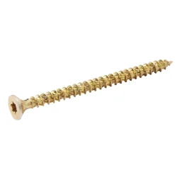 Vis à bois Turbodrive Premium torx zinguée jaune 3.5x50 mm - 100 pièces