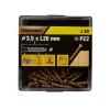 Vis à bois Turbodrive Premium pozidriv zinguée jaune 3.5x20 mm - 20 pièces