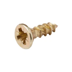 Vis à bois Turbodrive Premium pozidriv zinguée jaune 3.5x12 mm - 20 pièces