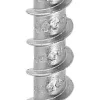 Vis à bois zinguée blanc - tête fraisée - filetage partiel - empreinte torx - pointe anti-fendage 6 x 200 - Boîte de 100