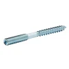Vis à double filetage (métal/bois) 6x60 zingués mm - 5 pièces