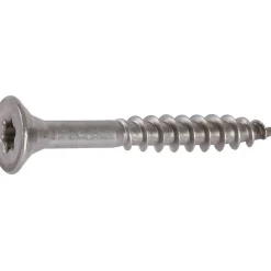 Vis agglo - Acton - Tête fraisée - TX - Inox A2 - Filetage partiel - 6 x 80/50 mm - Boîte de 100