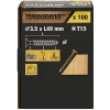 Vis bois TX Turbodrive Premium 3.5x40 - 100 pièces