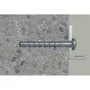 Vis béton - Fischer - Tête cylindrique - Acier électrozingué - 6 x 40/5 - Boîte de 100