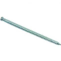 Vis béton pour fixation de châssis tête cylindrique réduite Torx T30 Zingué - 7,5 x 202 mm- Vendu par 100