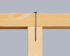 Vis de charpente tête ronde Spax Wirox 8 x 140 mm filetage partiel - 50 pièces