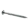 Vis de construction bois Klimas à tête fraisée Torx, zinguées blanches 6 x 280 mm 100 St.