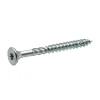 Vis de construction bois Klimas à tête fraisée Torx, zinguées blanches 8 x 340 mm 50 pcs