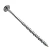 Vis de construction bois Klimas à tête large Torx zinguées blanches 8 x 280 mm 50 pcs
