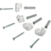 Vis de fixation pour miroir Diall, lot de 4