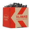 Vis de toiture Klimas WFD pour tôle trapézoïdale sur bois RAL 8017 Brun chocolat 4,8x25 mm 250 pièces
