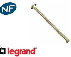 Vis longue, longueur 40mm Legrand Mosaic lot de 100