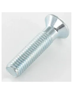 Vis métaux Tête fraisée 10X44 Filetée sur 32 Diamètre de tête: 18 Classe 6.8 Acier zingué - 10 pièces