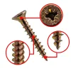 Vis pour aggloméré Klimas KMH tête fraisée PZ zingué jaune 3 x 12 mm 2000 pièces