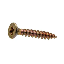 Vis pour aggloméré Klimas KMH tête fraisée PZ zingué jaune 3 x 25 mm 1000 pièces
