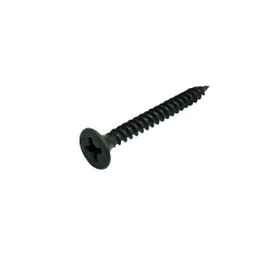 Vis pour plaque de plâtre (universelle), noir mat, 3,5x25 mm - 200 pièces