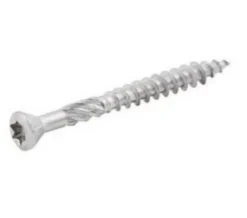 Vis pour terrasse Torx + 2 embouts acier inoxydable 5 x 60 mm Diall, 1000 pièces