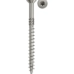 Vis terrasse inox A2 5 x 60 torx vendue par 500 pièces