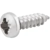 Vis zinguée autoperceuses à tête cylindrique acier inoxydable A2, 3,5x13 mm - 25 pièces