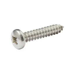 Vis zinguée autoperceuses à tête cylindrique acier inoxydable A2, 4,8x25 mm - 25 pièces