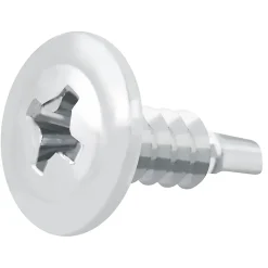 Vis zinguée autoperceuses à tête à collerette, 4,2x13 mm - 200 pièces