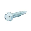 Vis zinguée autoperceuses à tête hexagonale, 5,5x25 mm - 25 pièces