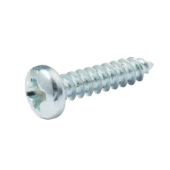 Vis zinguée autoperceuses à tête pozidriv 3,5x16 mm, 25 pièces