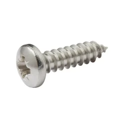 Vis zinguée autoperceuses à tête cylindrique acier inoxydable A2, 4,2x16 mm - 25 pièces